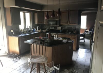 Struck and Sons | Carroll Property Kitchen Fire Damage