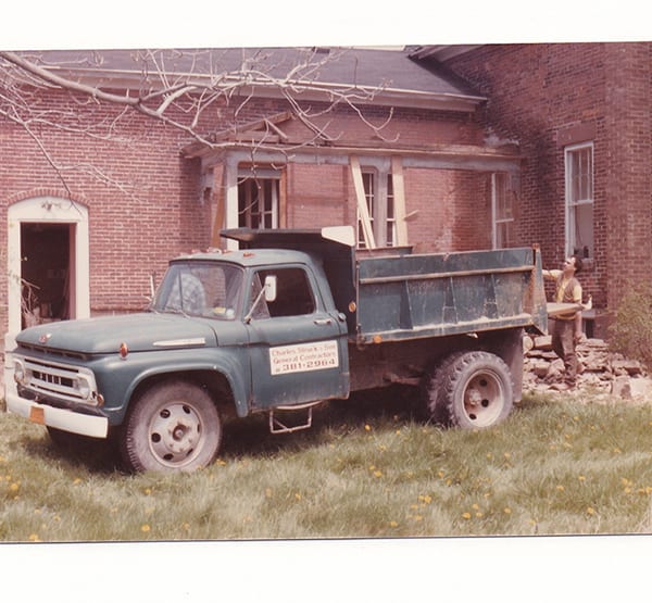 Historical photo of the Green Struck and Sons Truck