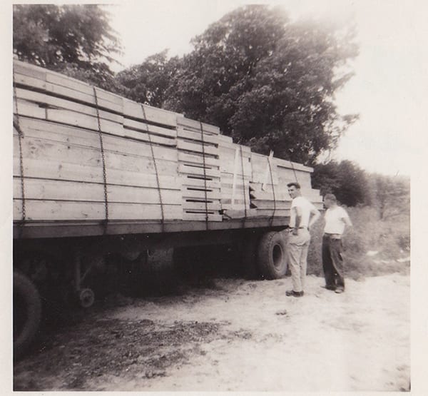 Lumbar Delivery at Struckmar Historical Photo