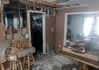 Struck and Sons | Hall Property | Fire Damage