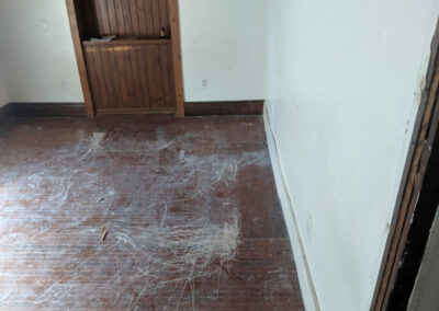 Decker Property Severely Damaged Flooring Restoration